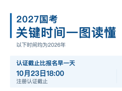 2027国考有新变化→